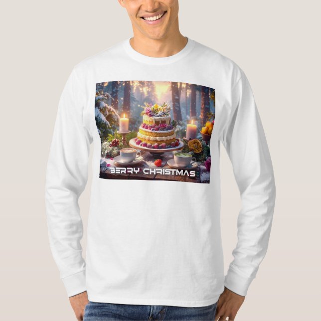 BERRY CHRISTMAS T SHIRT (Framsida)