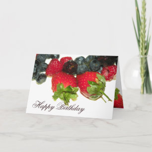 Berry Delight Grattis på födelsedagen Card Kort