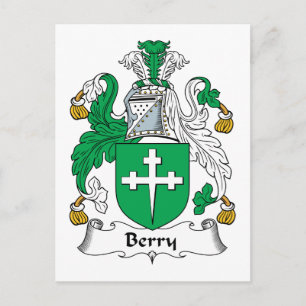 Berry Family Crest Vykort
