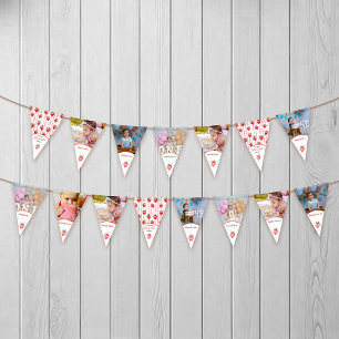 Berry First Birthday Banner Vimplar