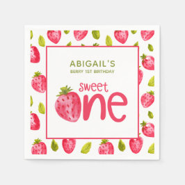 Berry First Birthday Pappersservett