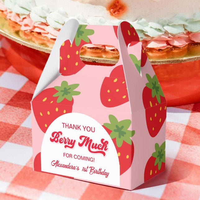 Berry First Birthday Tack Presentaskar (Skapare uppladdad)