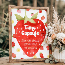 Berry First Birthday Time Capsule-tecken