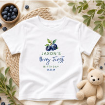 Berry First Blåbär 1-års födelsedagsfest