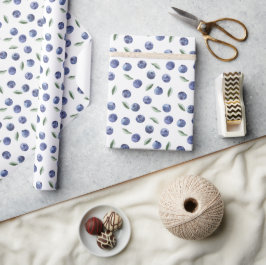 'Berry First' Blåbär 1-årsdag Presentpapper