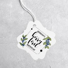 Berry First | Första födelsedag | Blåbär | Minimib Gåvor Etiketter