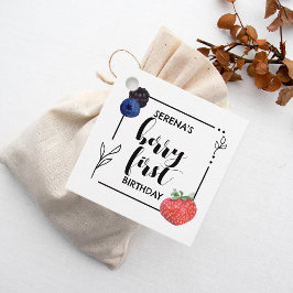 Berry First | Första födelsedag | Blandad berry | Gåvor Etiketter