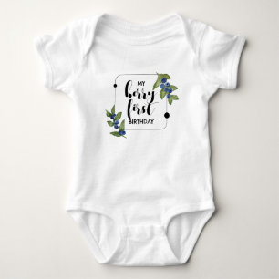 Berry First   Första födelsedag   Blueberry Modern T Shirt