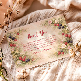 Berry First Garden 1st Birthday Tack Kort