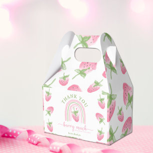 Berry First Girl 1:a födelsedagen Presentaskar
