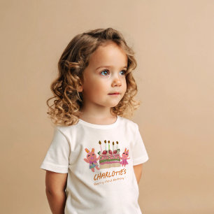 Berry First Grattis på födelsedagen Bunnies och Ca T Shirt