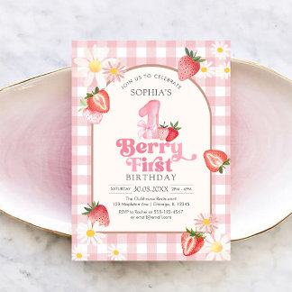 Berry First Jordgubbs 1-års inbjudan