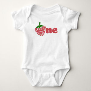 Berry First One Födelsedagsbaby Kofta T Shirt