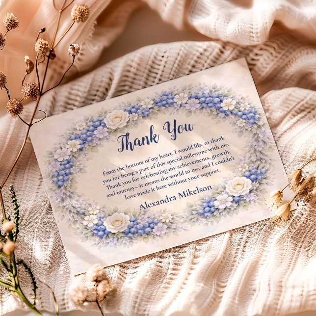 Berry First Storybook Garden 1st Birthday Tack Kort (Skapare uppladdad)