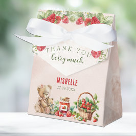 Berry First Strawberry och Bear Birthday Presentaskar