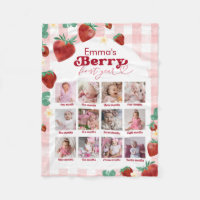 Berry Första födelsedag 12 månader baby foto