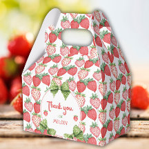 Berry Första födelsedags jordgubb festa 