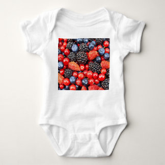 Berry-Fresh Background Mosaic T Shirt