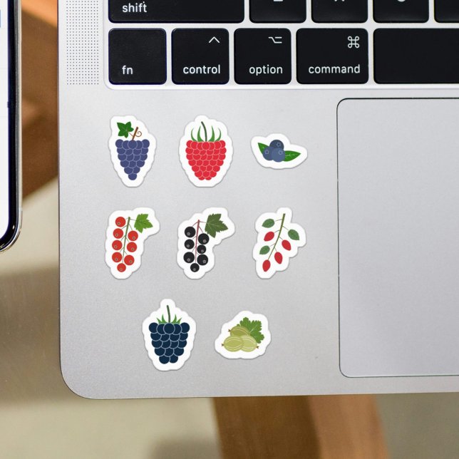 Berry Fruits Stickers Klistermärken (Set of Berry Fruits Stickers)