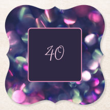 Berry Gnistra Anpassade Papper Underlägg