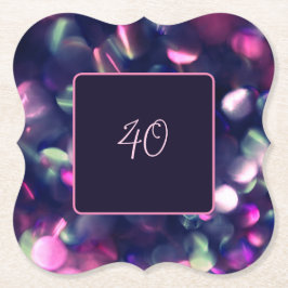 Berry Gnistra Anpassade Papper Underlägg