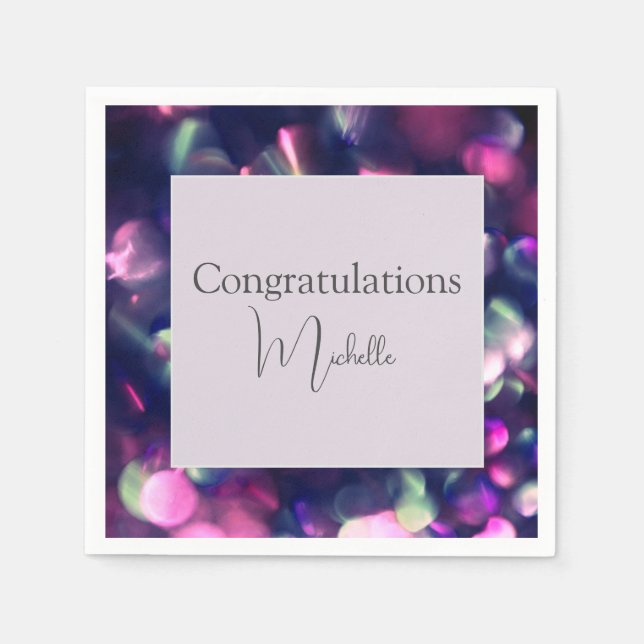 Berry Gnistra Pappersservett (Framsidan)