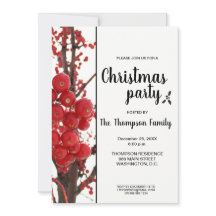 Berry God jul Party Julfest