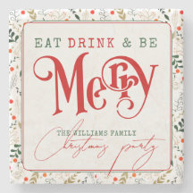 Berry Gren eat, dryck God jul Party