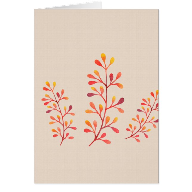 Berry Grenar Hälsningskort (Framsidan)