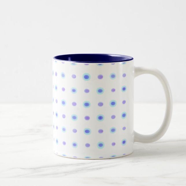 Berry Hand Made Polka Dance Två-Tonad Mugg (Höger)