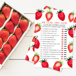 Berry in Kärlek Strawberry Möhippa Gissa vem som ä