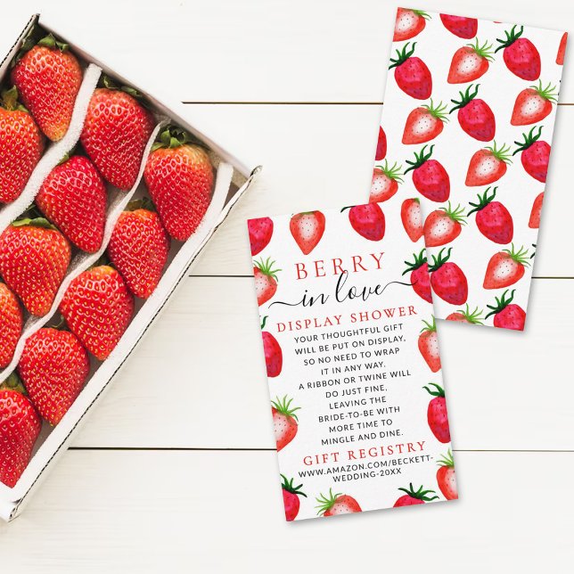 Berry in Kärlek Strawberry Möhippa Tilläggskort (Skapare uppladdad)