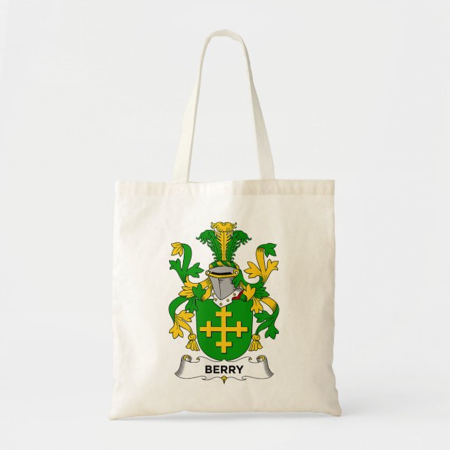 Berry Jackar Arm Family Crest Tygkasse (Framsidan)