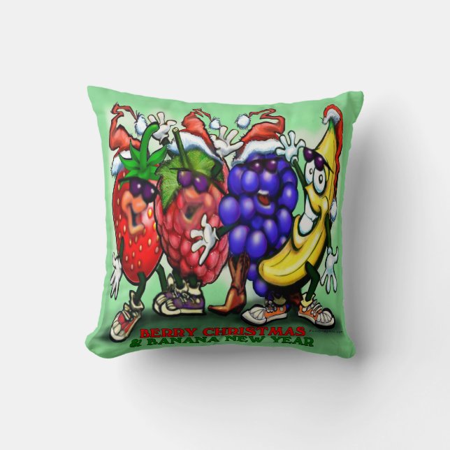 Berry jul kudde (Framsida)