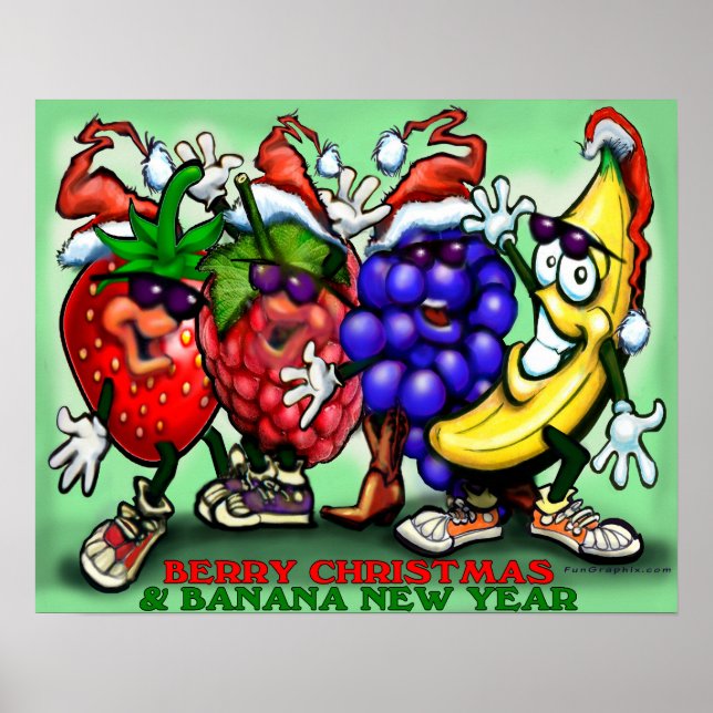 Berry jul poster (Framsidan)