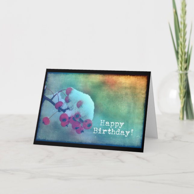 Berry Kall, födelsedag Kort (Framsida)