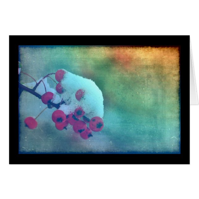 Berry Kall Hälsningskort (Framsidan Horizontal)