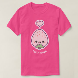 Berry Kawaii Rosa Strawberry Tröja