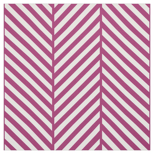 Berry Lila Herringbone Large  Tyg (Provkarta)