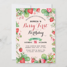 Berry Loely First Birthday