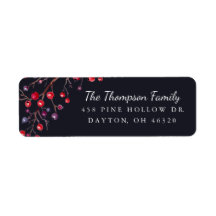 Berry Merry Helgdag Returadress