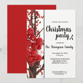 Berry Merry Julfest Firande Inbjudningar