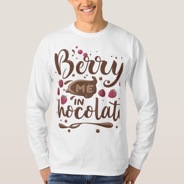Berry mig i choklad t shirt (Framsida)