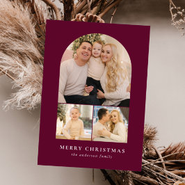 Berry Minimalist Arch 3 Photo Julkort