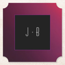 Berry Minimalist Papper Underlägg