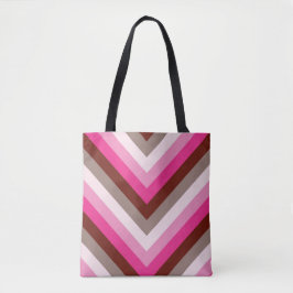 Berry Mocha Chevron Tygkasse