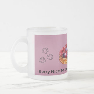 Berry Nice att äta dig Frostad Glasmugg