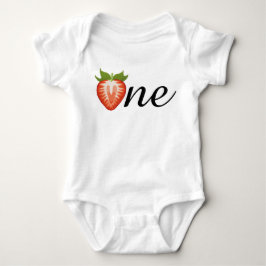 Berry One Strawberry Girls-födelsedag Sweet One T Shirt