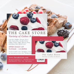 Berry Paj, Cakery, Cake Store-reklam Reklamblad