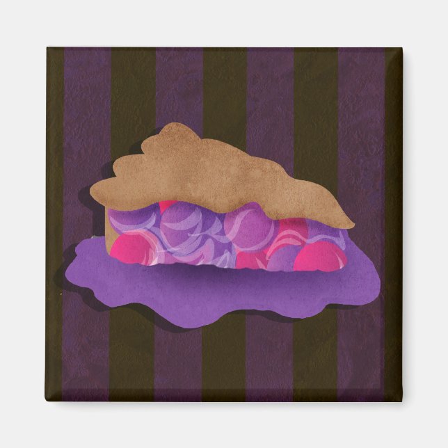 Berry Paj Mousepad Magnet (Framsidan)